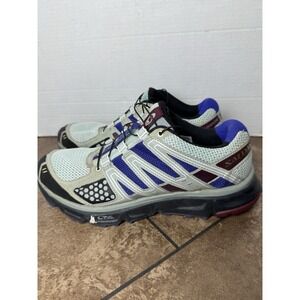 Salomon XR Mission 1 Women's Trail Running Shoes Gray Purple Black Size 11